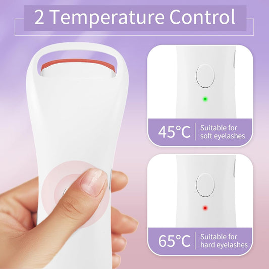 EsencialLuz – Rizador de Pestañas Eléctrico con Calor de Alta Precisión